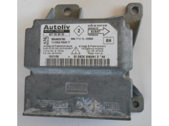 Centralina Airbag Peugeot 207 ca62